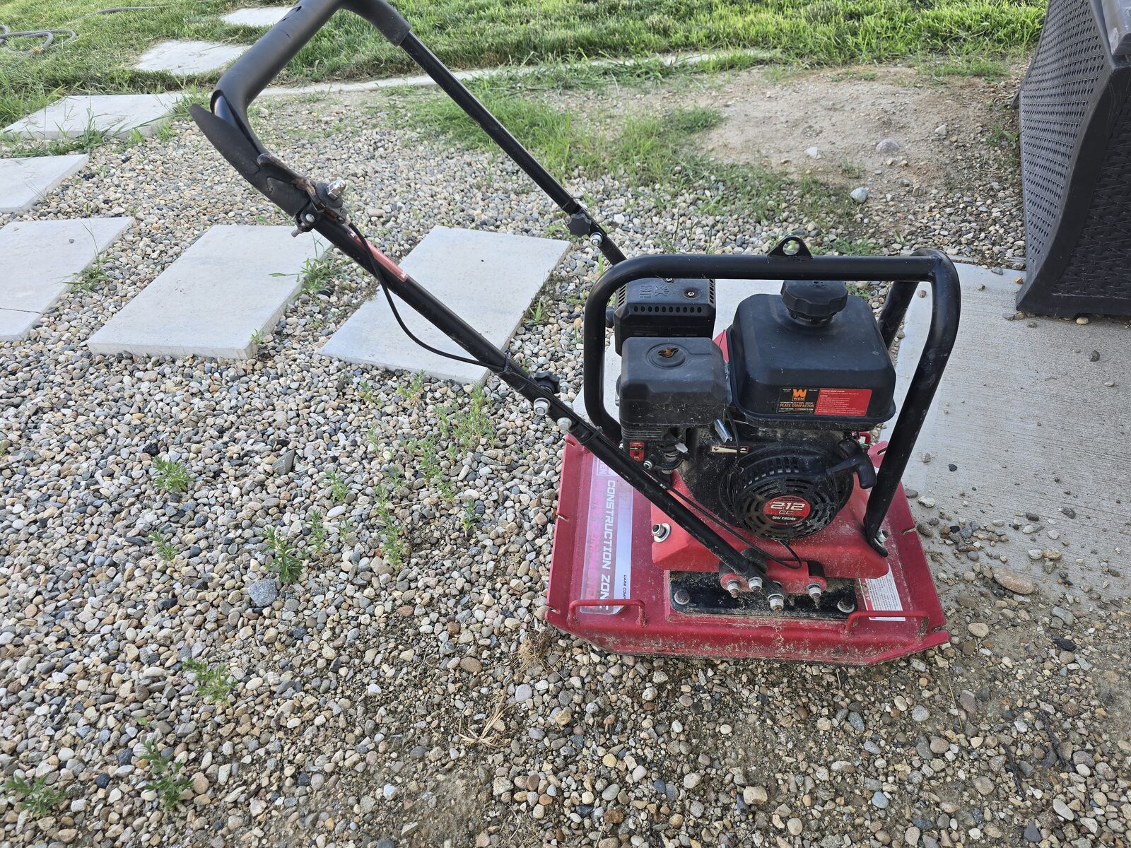 WEN Plate Compactor rental — Eagle, Idaho / Treasure Valley